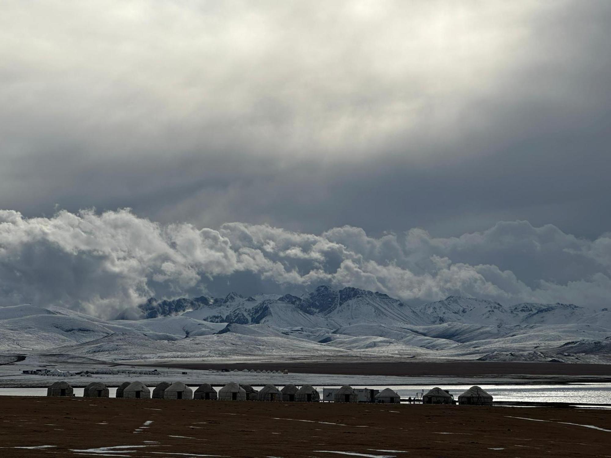 Yurt Camp Ali-Nur At Lake Song-Kol Юрточный Лагерь Али-Нур Озеро Сон-Куль Сон-Куль Кыргызстан Нарын Kyrgyzstan Naryn Ngoại thất bức ảnh